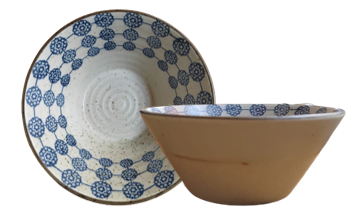 Zahra- conical bowl D16*H6.5cm