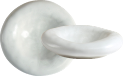 Snow- display bowl D17.8xH6.7 cm