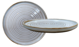 Sol- low walled Plate 27.2cm x H: 2.5 cm