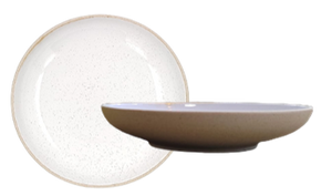 Speckled White -Coupe Bowl 22.2 cm