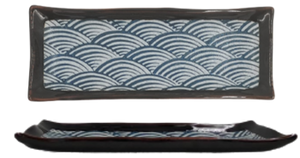 Waves- Rectangular Plate 27.5cm