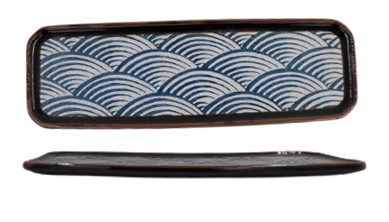 Waves- Rectangular Plate 30x10x2cm