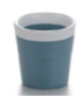 Melamine Two tone Blue & White -  Tumbler H 8 cm