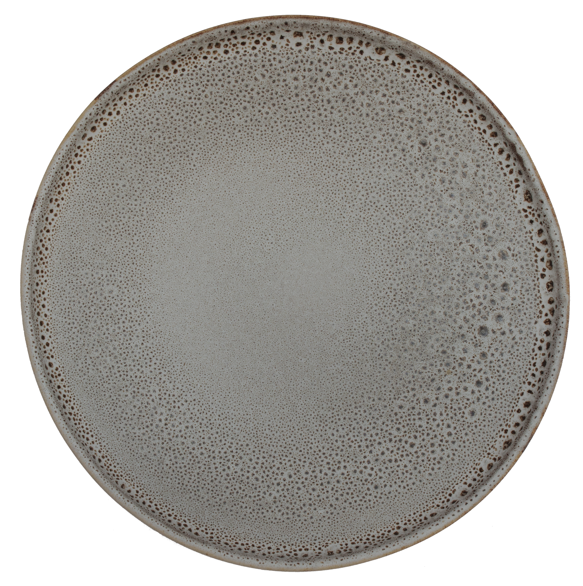 Moonlight Grey- Walled Plate 27cm