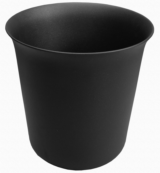 Matt Black Champagne Cooler with Matt Black Stand - Studio1765