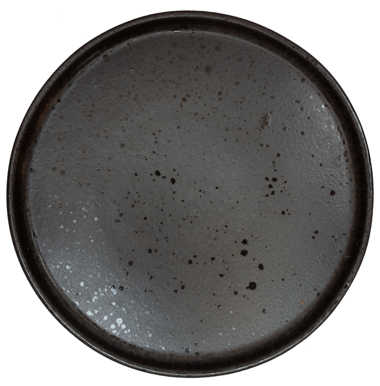 Midnight Black -Walled Plate 27cm