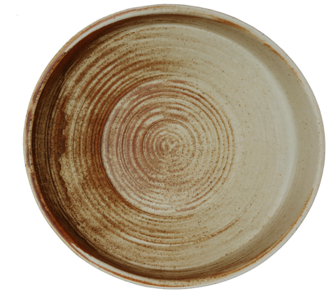 Sand- Irregular Deep Bowl 25.5 x 23.5 x 5.5cm
