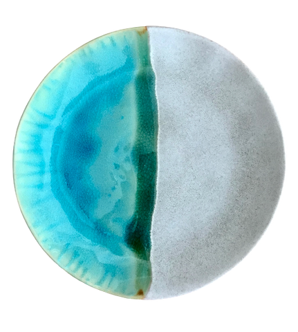 Moonlight Aqua- Starter Plate 23 x H:3 cm