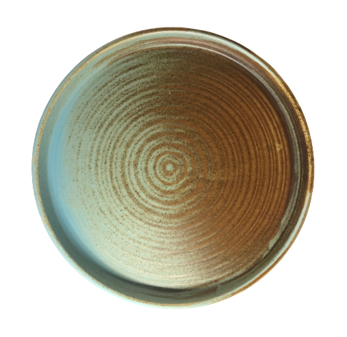 Rust Walled Plate Ø25.5 x 3.3cm