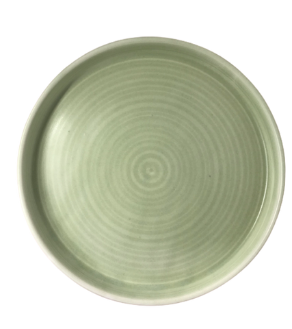 Jadite -Walled Plate 20 x 3cm