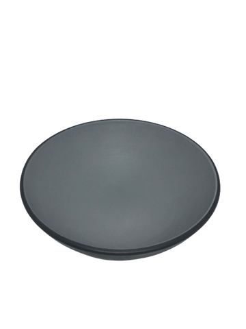 Melamine Two tone Grey & Black Matt- Bowl 11cm  H 6.4 cm