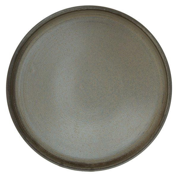 Olive- Walled Plate 18 x 3cm