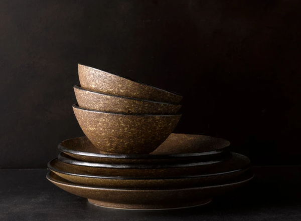 Earth- Wave Bowl 21.5 x H:7.5cm