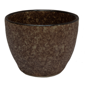 Earth  Dark Brown-Cup 9cm x 7cm - 25cl / 7oz