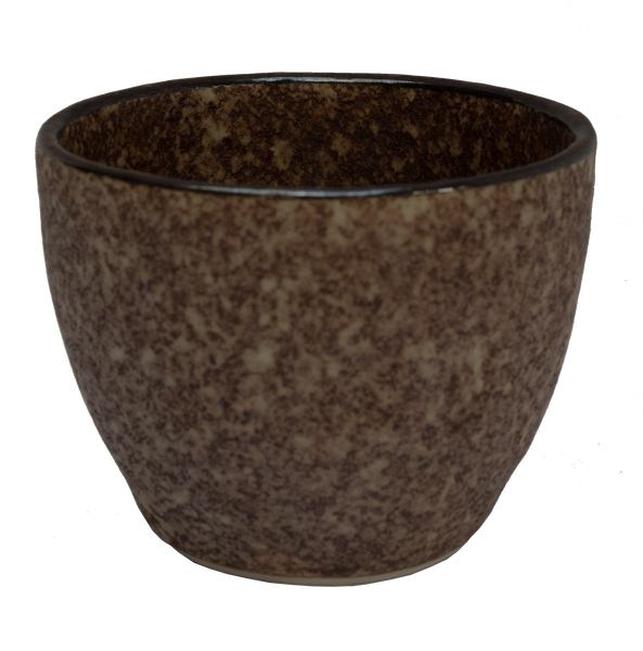 Earth  Dark Brown-Cup 9cm x 7cm - 25cl / 7oz