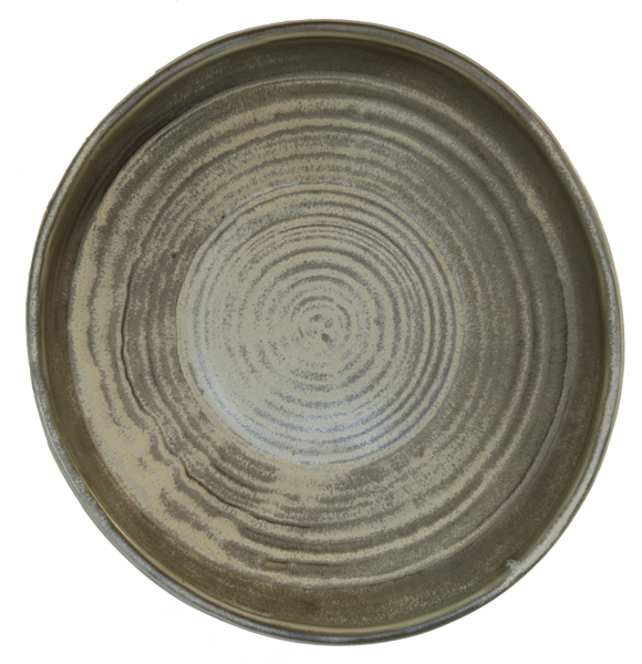Olive- Irregular Deep Plate 25.5 x 23.5 x 5.5cm