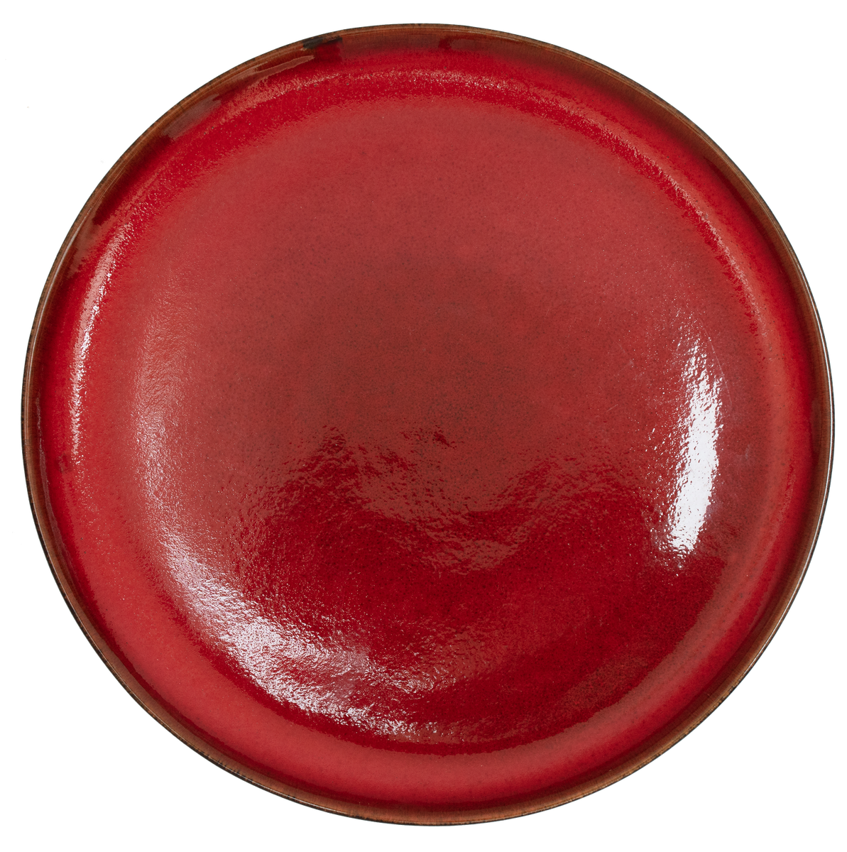 Red Plte Sunset Red- Plate 22cm – Studio1765
