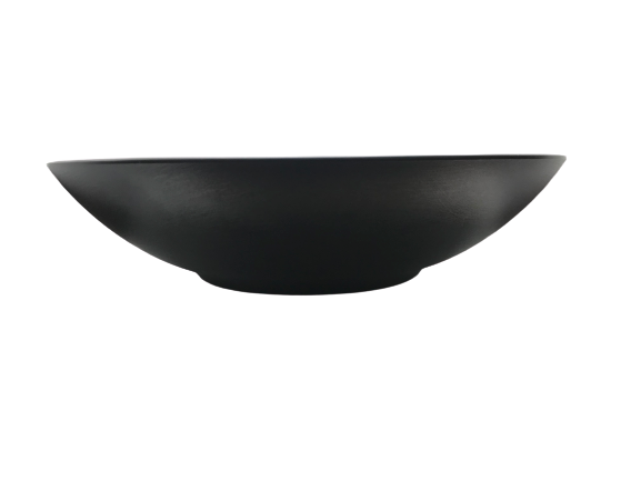 Melamine Two tone Grey & Black Matt-  Bowl 24,3 cm H 5,8 cm