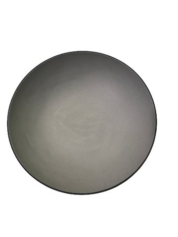 Melamine Two tone Grey & Black Matt-  Bowl 24,3 cm H 5,8 cm