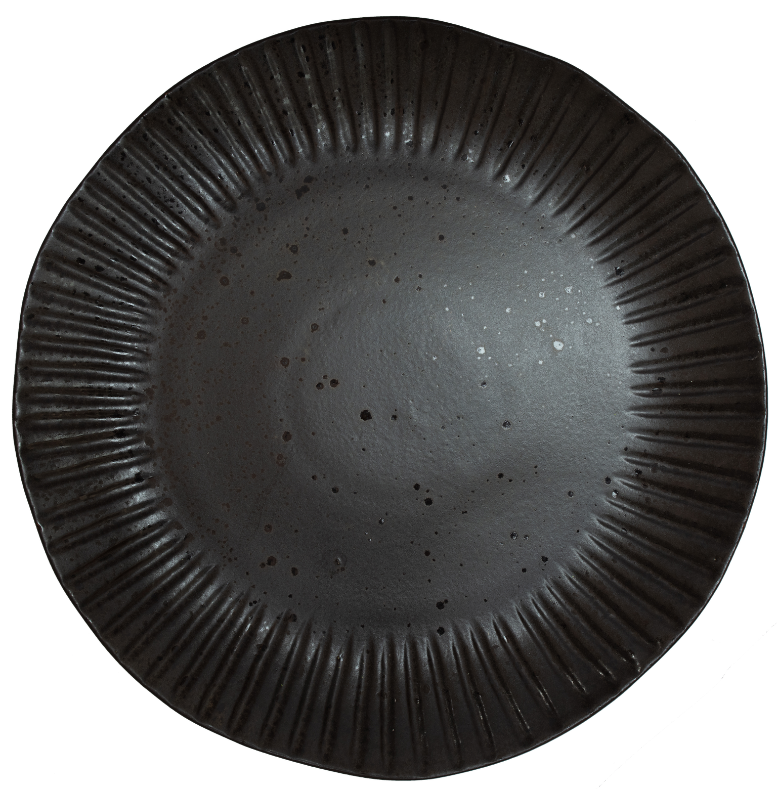 Midnight Black- Charger Plate Embossed 32cm