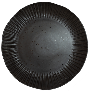 Midnight Black- Charger Plate Embossed 32cm