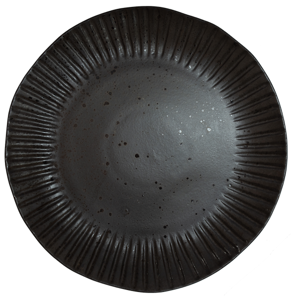 Midnight Black- Charger Plate Embossed 32cm