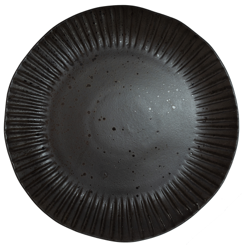 Midnight Black- Charger Plate Embossed 32cm