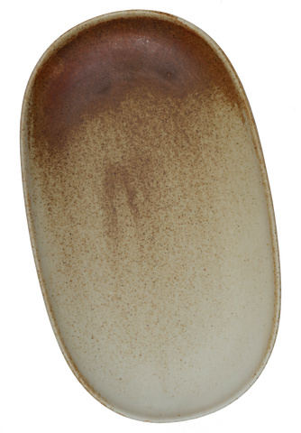 Sand- Oval Plate 30 x 18 x 2cm